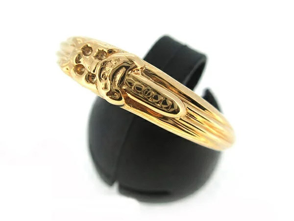 Chrome Heartsレプリカ クロムハーツ【Chrome Hearts】CH ベイビー クラシック ダガー リング 22k 約17.5号 ベビー 指輪 22k メンズ・レディース 人気ブランド